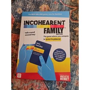 Incohearent Family Edition What Do You Meme? Family Party Game New Sealed